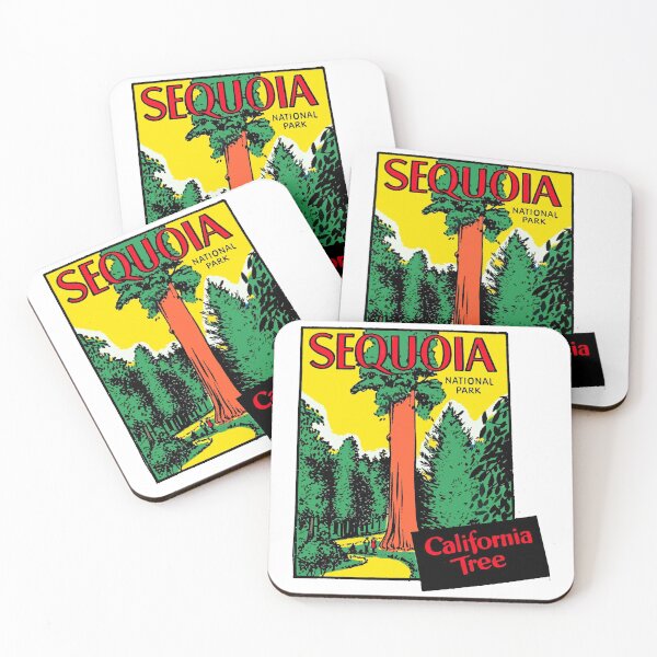 Item preview, SEQUOIA NATIONAL PARK Vintage Style designed and sold by Decal Mania.