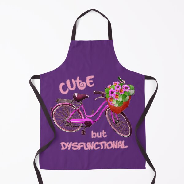 Item preview, Cute but dysfunctional bicycle flowers 5 impractical funny designed and sold by SolidEarthArt.