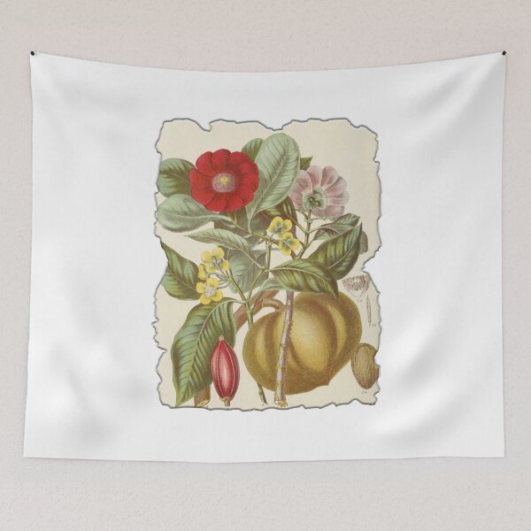 Item preview, Vintage Botanical Floral Flower Plant Art Drawing designed and sold by PodiShawna.