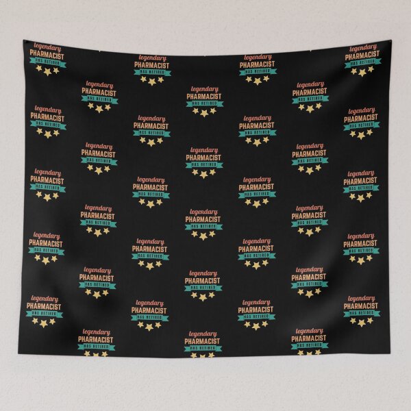 Item preview, retired pharmacist designed and sold by Hey-Nice-Shirt.