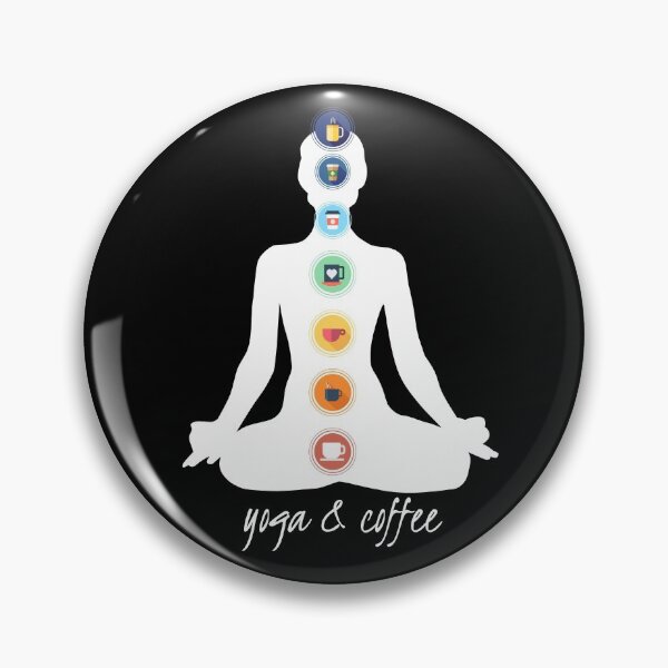 Item preview, Yoga and Coffee Chakra Chart designed and sold by dibeja.