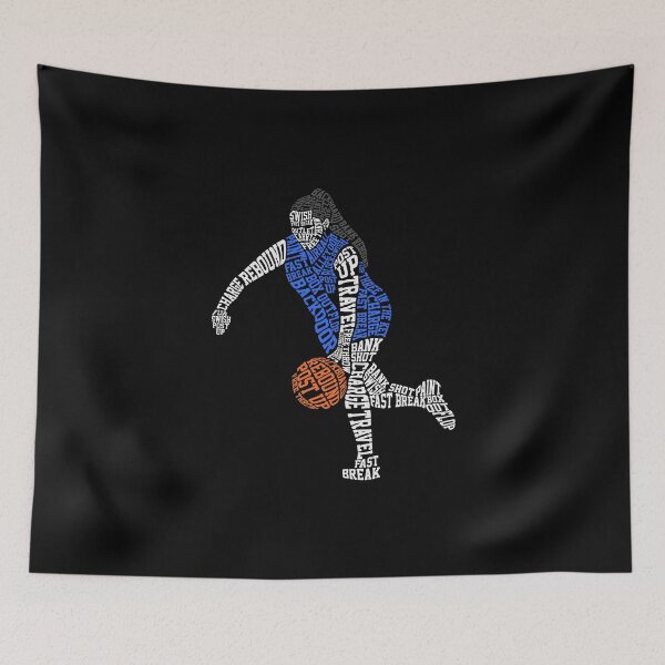 Item preview, Basketball Typography designed and sold by Zexten.