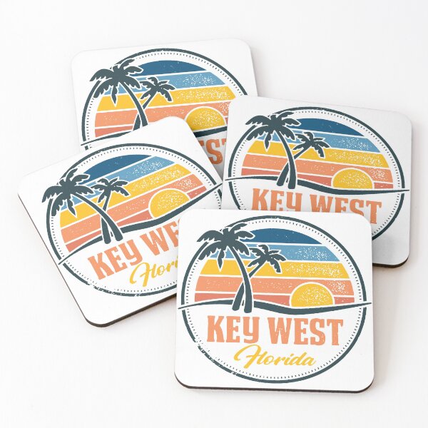 Item preview, Vintage Key West Florida Stamp Design designed and sold by squarelogo.