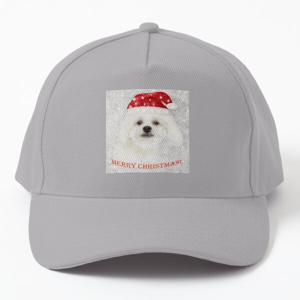 Maltesischer Weihnachtswelpe Baseball Cap