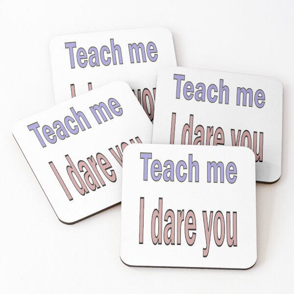Item preview, back to school teach me I dare you designed and sold by CottagePop.