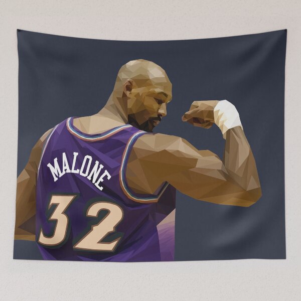 Item preview, Karl Malone Flex Low Poly No BG Qiangy designed and sold by qiangdade.