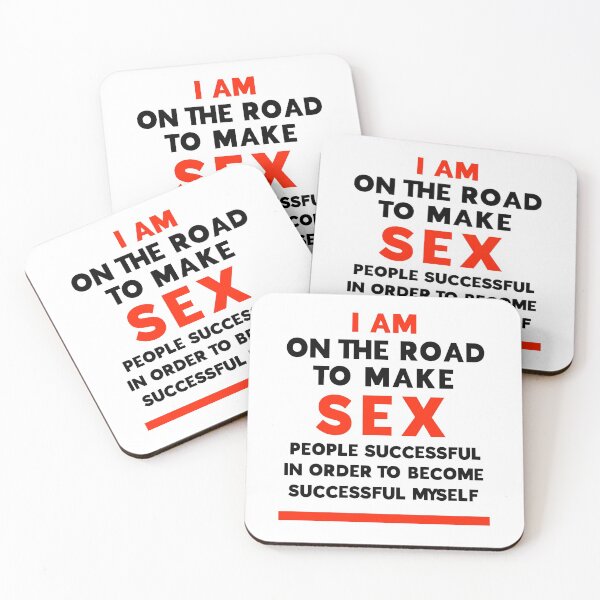 Item preview, I am on the road to make sex people successful in order to become successful myself designed and sold by Zwuck.