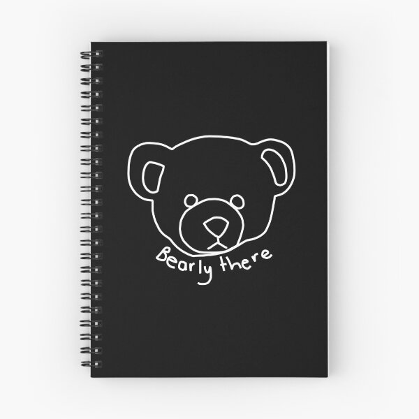 Item preview, Minimal Bear Pun Portrait Bearly There designed and sold by ellenhenry.