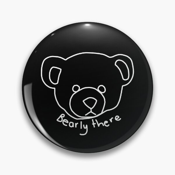 Item preview, Minimal Bear Pun Portrait Bearly There designed and sold by ellenhenry.