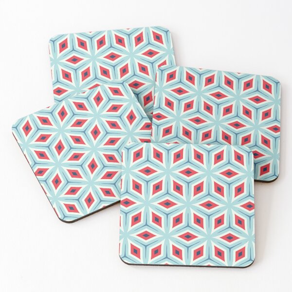 Item preview, Americana USA Geometric Series in Red, White and Blue Patriotic Patterns designed and sold by cozycaroline.