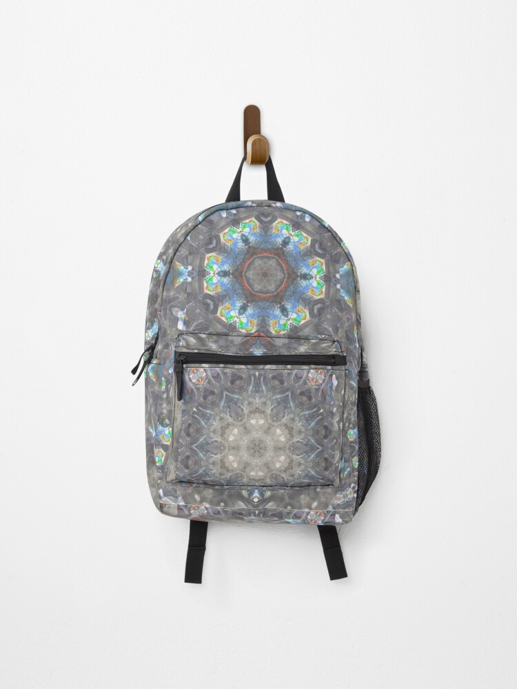 Thumbnail 1 of 3, Backpack, Bubble Star pattern  designed and sold by PearTreeStudio.