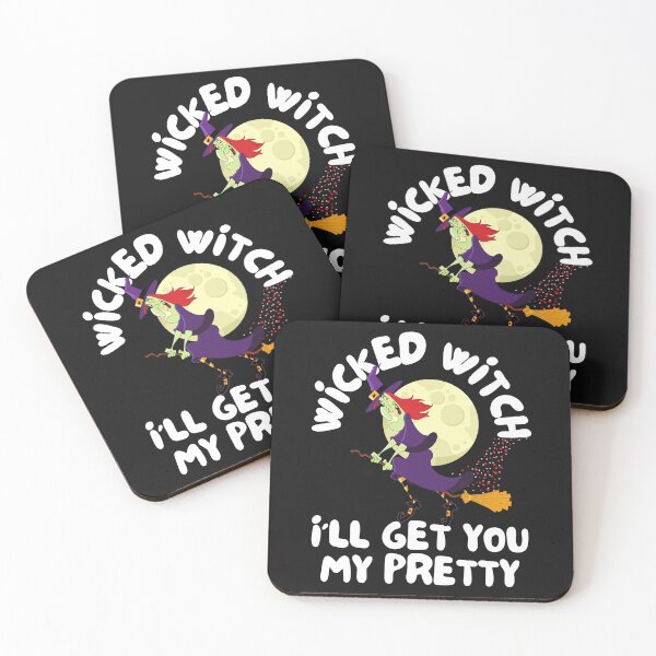 Item preview, WICKED WITCH, I'LL GET YOU MY PRETTY, HALLOWEEN MEME, ALLHALLOW, UGLY WITCH designed and sold by R B Chrystal.