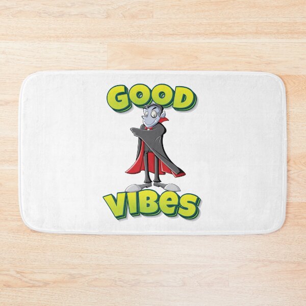 Item preview, Good Vibes Vampire Cartoon designed and sold by FiveNiches.