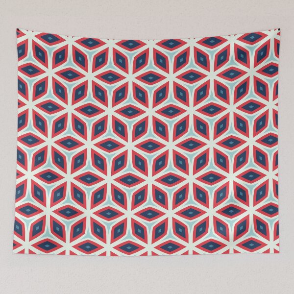 Artikelvorschau, Americana USA Geometric Series in Red, White and Blue Patriotic Patterns entworfen und verkauft von cozycaroline.