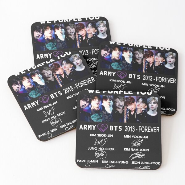 Item preview, We Purple You Army BTS 2013 Forever signatures designed and sold by LeilaNystrom.
