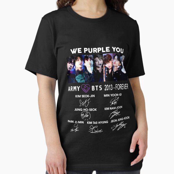 We Purple You Army BTS 2013 Forever signatures Essential T-Shirt