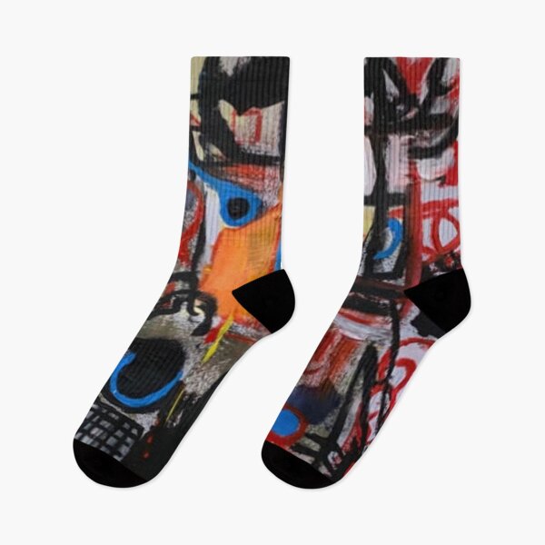 Item preview, Behind The Facade, an acrylic abstract piece designed and sold by Art With Impact – Statement Art & Apparel for Deep Thinkers.