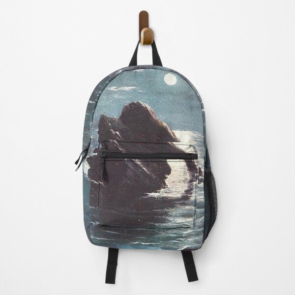 Item preview, Vintage Illustration of Moonlit Bow Fiddle Rock, Portknockie designed and sold by yourscotland.