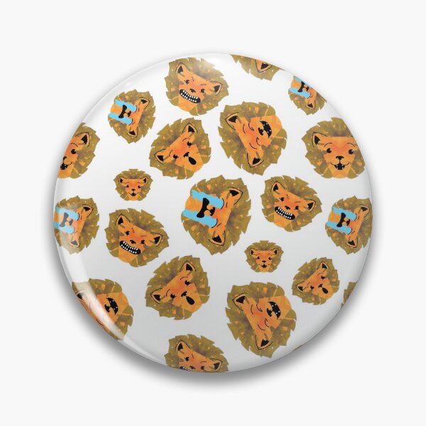 Item preview, Cute Emotional Lions Pattern Design designed and sold by Onewivnacher.