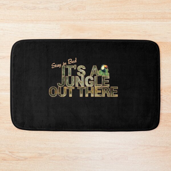 Item preview, It's a jungle out there monk designed and sold by Mr Wolf.