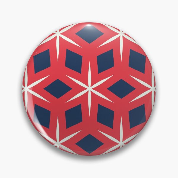 Item preview,  Americana USA Geometric Series in Red, White and Blue Patriotic Patterns designed and sold by cozycaroline.