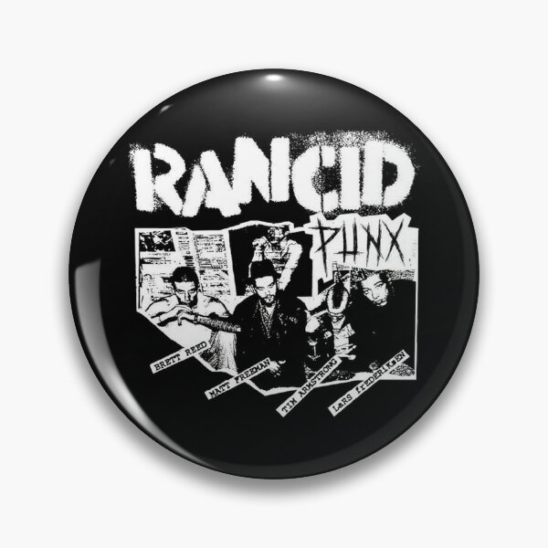 Rancid Pins And Buttons Redbubble