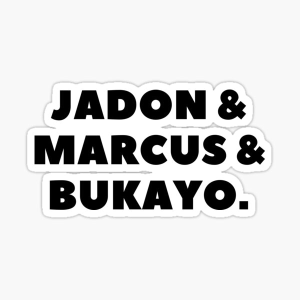 Artikel-Vorschau von Jadon & Marcus & Bukayo, designt und verkauft von DiegoUrz.