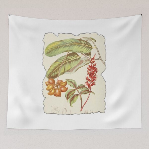 Item preview, Vintage Botanical Floral Flower Plant Art Drawing designed and sold by PodiShawna.