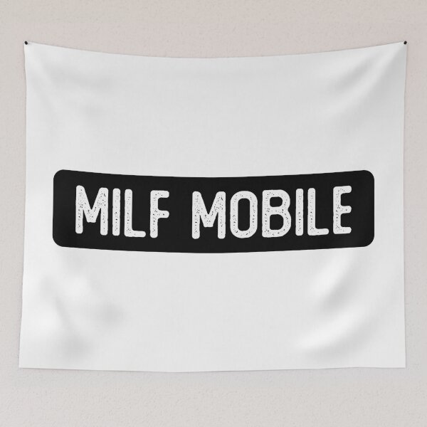 Item preview, Milf Mobile Funny Biker designed and sold by Sour Soul.
