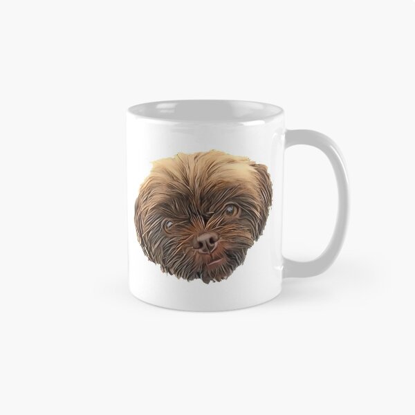 Item preview, Shorkie Cute Dog Puppy designed and sold by Vintage Mag.