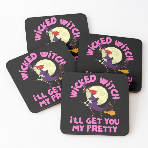 Item preview, WICKED WITCH, I'LL GET YOU MY PRETTY, HALLOWEEN MEME, ALLHALLOW, UGLY WITCH designed and sold by R B Chrystal.