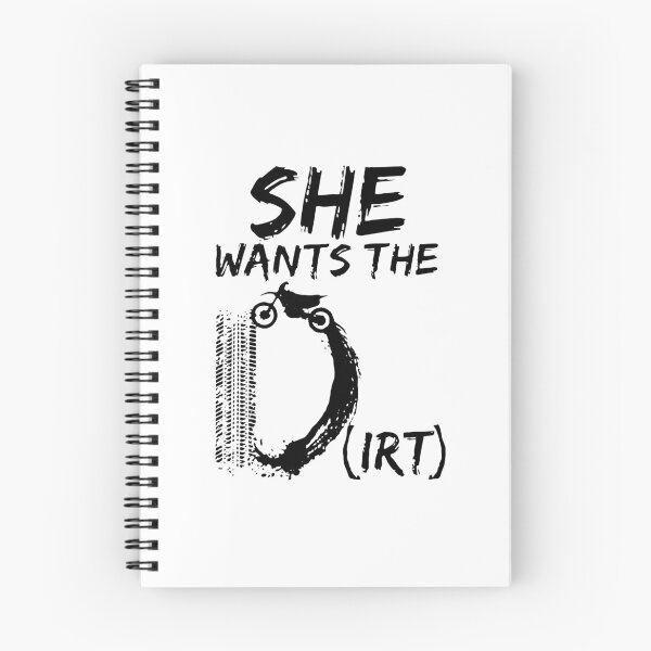 Item preview, She Wants The Dirt Auto Racing Motocross  designed and sold by SarahHowley.