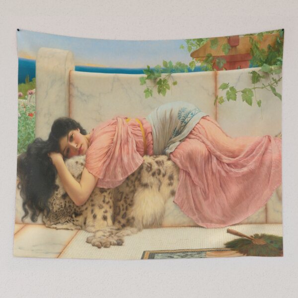 Item preview, John William Godward - When the heart is young designed and sold by Vivanne-art.