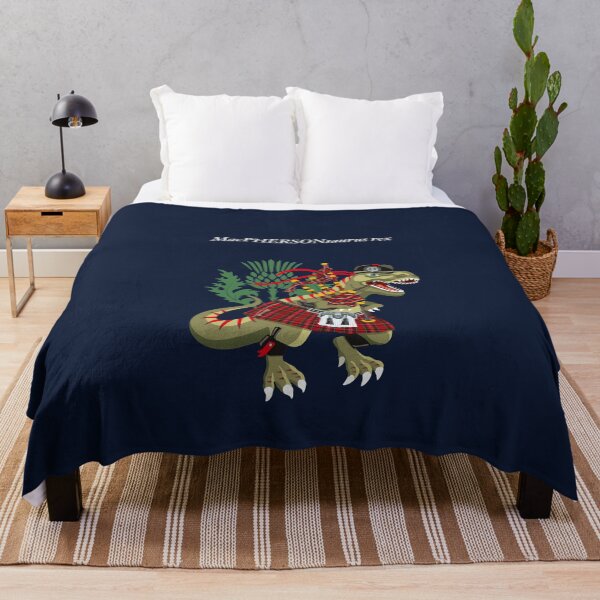 Item preview, Clanosaurus Rex MacPHERSONsaurus rex MacPherson Scotland Ireland Plaid Family Tartan designed and sold by Lisa Rotenberg.