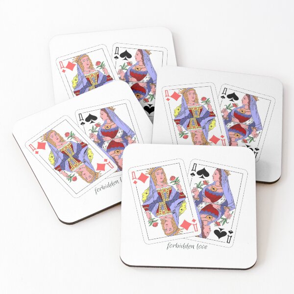 Item preview, forbidden love (cards) 2 queens designed and sold by Anna  Huijgen.