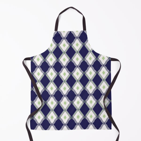 Item preview, Blue green and white diamond unique Argyle pattern designed and sold by BLMcreations.