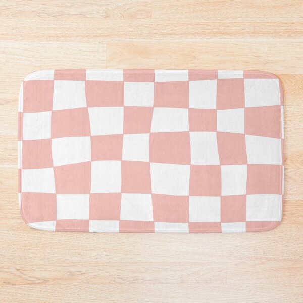 Item preview, Hand Drawn Checkerboard Pattern (pink/white) designed and sold by Design Minds Boutique.