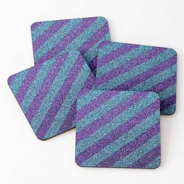 Item preview, Purple & Blue Stripes designed and sold by newburyboutique.