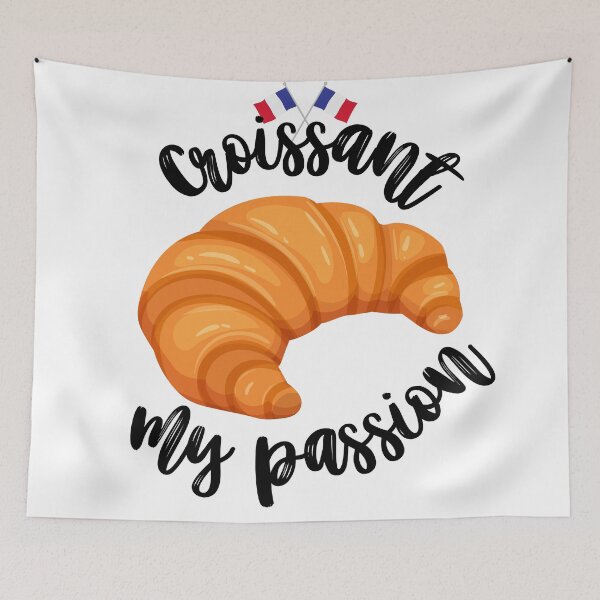 Item preview, Croissant - My Passion, French Flag designed and sold by fowons.