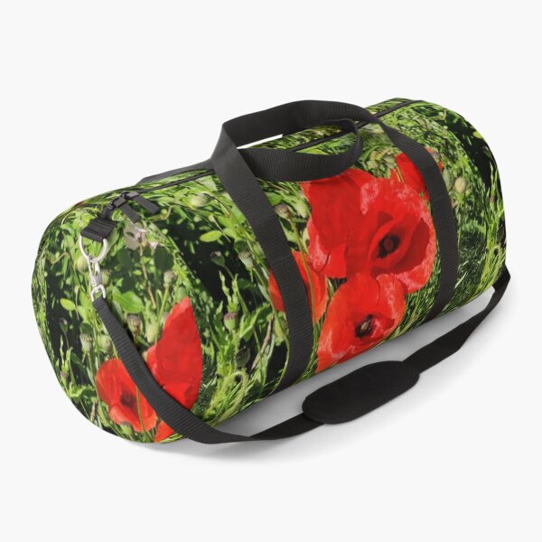 Item preview, Bright red poppies in Flanders' Fields designed and sold by wineandwords.