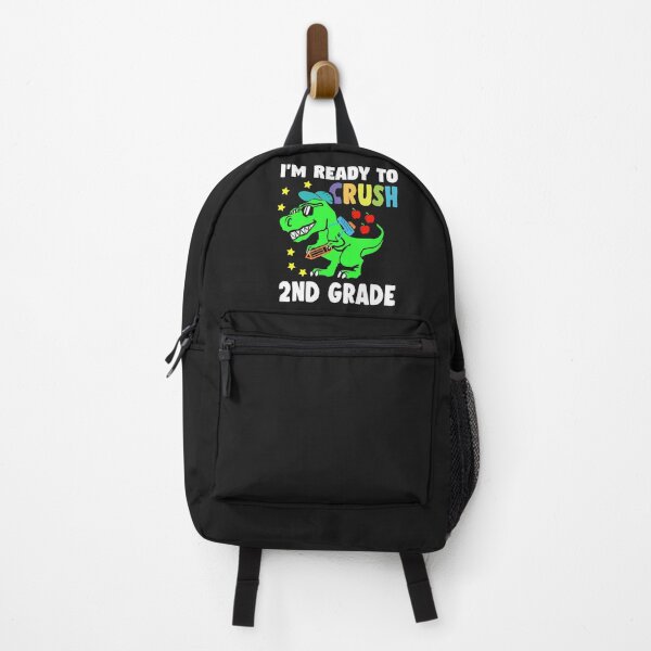 Item preview, i'm Ready To Crush 2nd grade Dinosaur Back to school designed and sold by binly123.