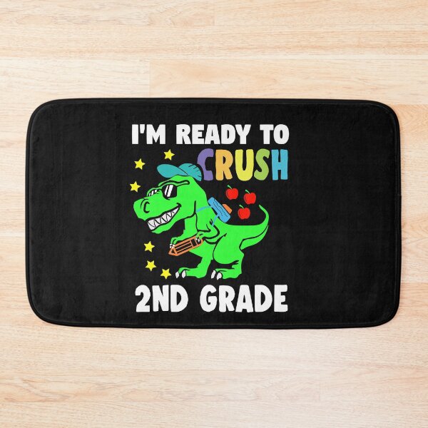 Item preview,  i'm Ready To Crush 2nd grade Dinosaur Back to school designed and sold by binly123.