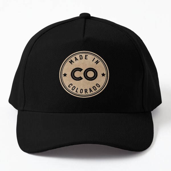 Made In Colorado CO State USA Baseball Cap