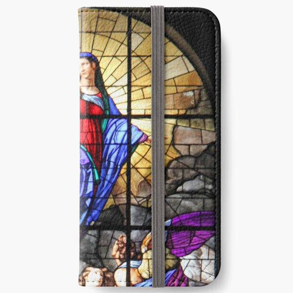 Assumption of the Blessed Virgin Mary iPhone Wallet