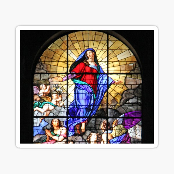 Assumption of the Blessed Virgin Mary Sticker