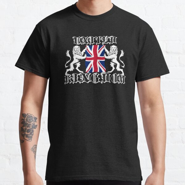 Flag of United Kingdom and Royal coat of arms of United Kingdom, Classic T-Shirt