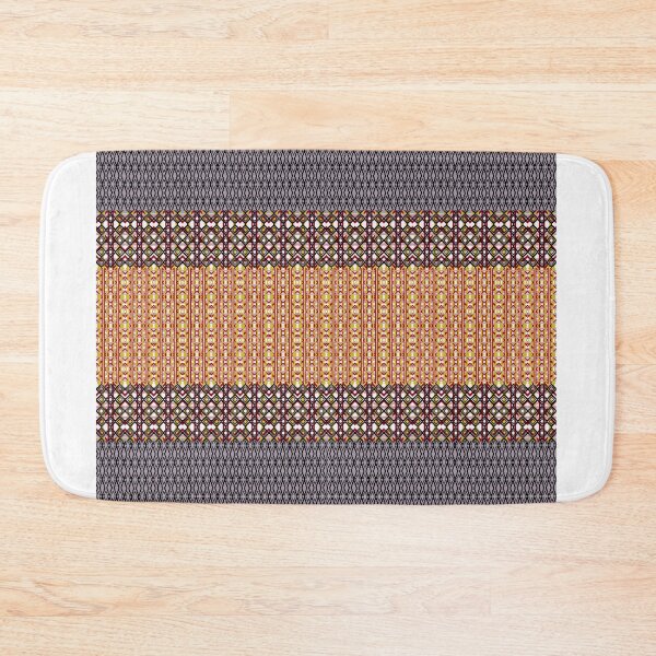 Item preview, Abstract Civilization Seamless Patters Colors with Straight, Triangles, Pentagon Lines designed and sold by ROSEFOLD.