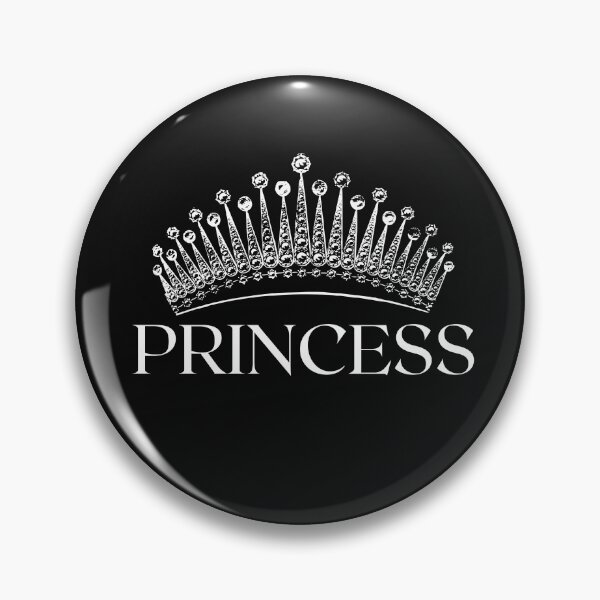 Item preview, Princess Crown Tiara (white print) designed and sold by DollarDollar.
