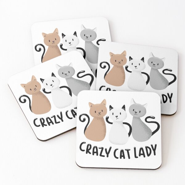 Item preview, crazy cat lady designed and sold by TRIBExSPACE.