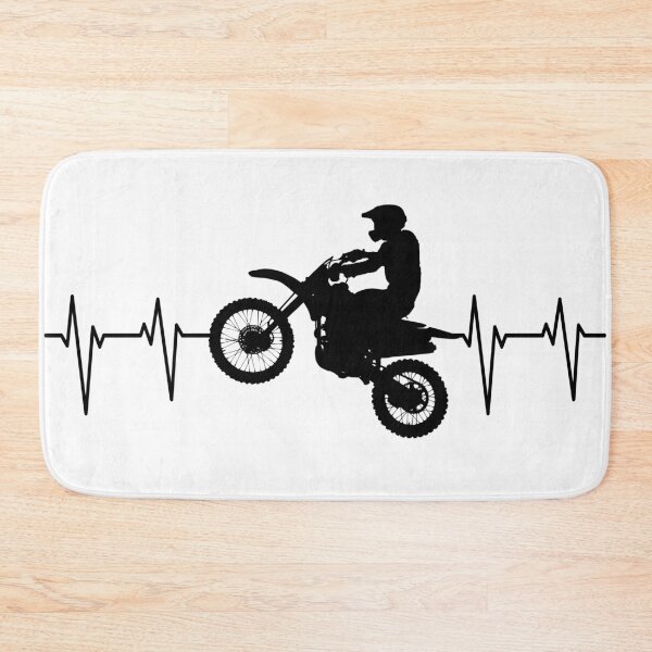 Item preview, Dirt bike heartbeat - Dirt Bike Jump Heartbeat Pulse designed and sold by T2oodle.